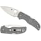 Spyderco 2024 Spyderco Native 5 Lightweight Gray Maxamet Plain SPY-C41PGY5 - alternate 1